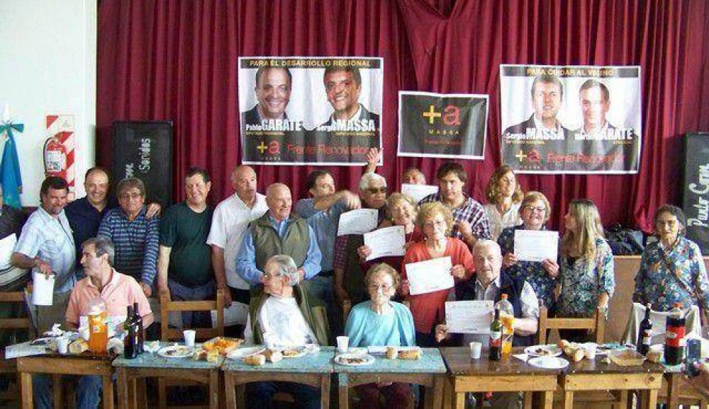El Frente Renovador brind un homenaje a los peronistas de Orense