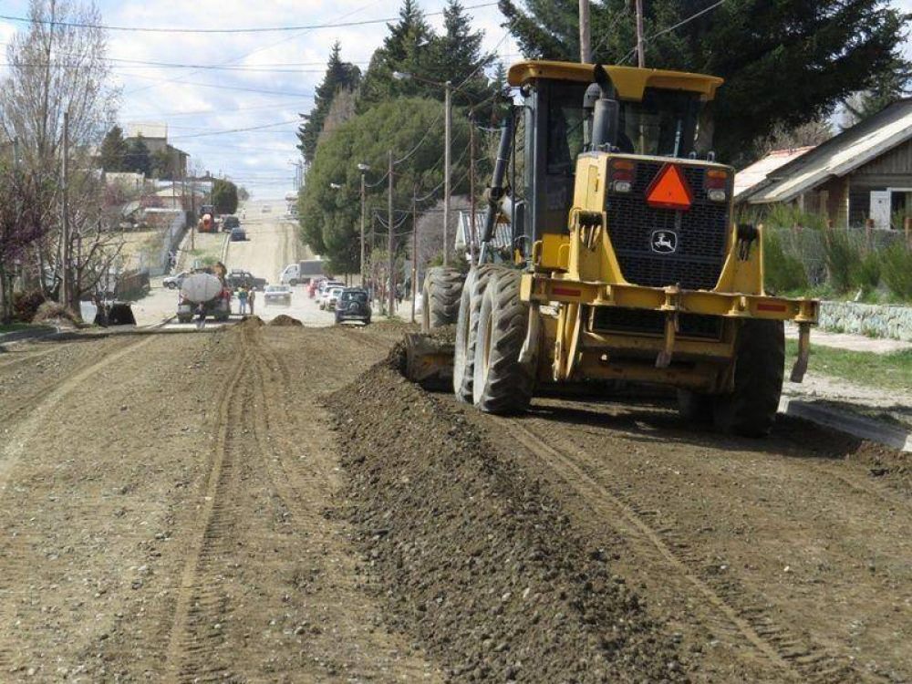 Retoman obras de pavimentaci�n en distintos sectores de la ciudad