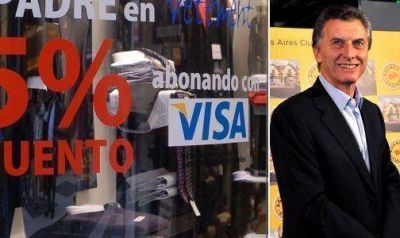 Macri impone el Impuesto al Calco en comercios y bancos