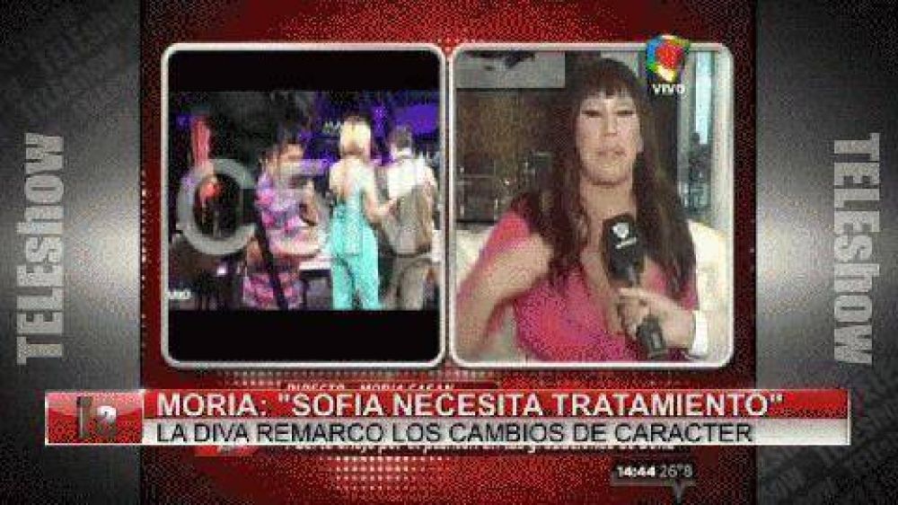 Moria: "Sof�a necesita tratamiento m�dico"