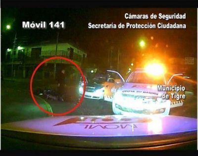 Cae un peligroso pr�fugo armado gracias a las c�maras de Tigre