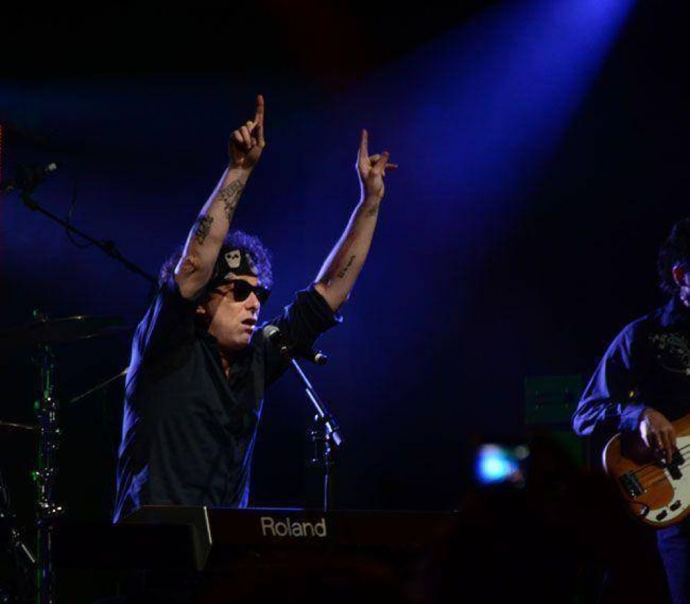 Calamaro en Toay: salm�n, cantante y bohemio