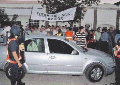 Nuevo ataque de ruralistas a candidatos kirchneristas