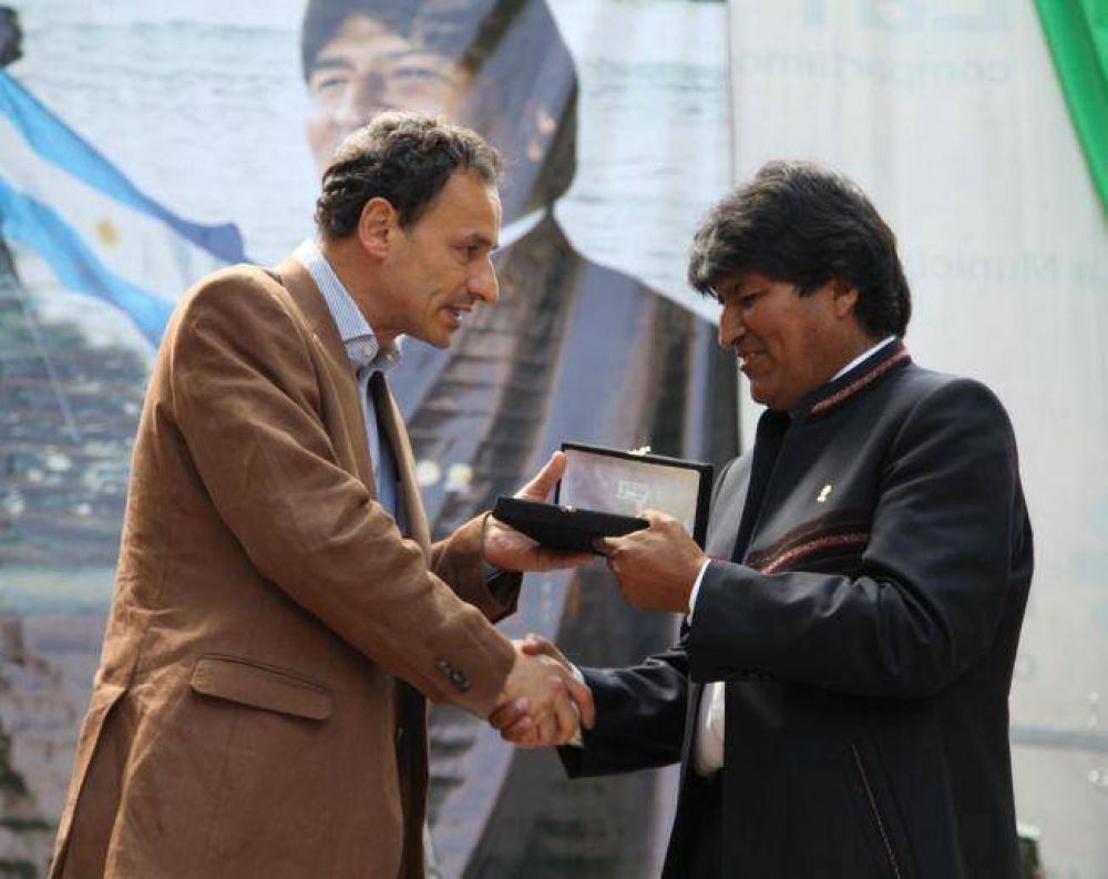 El kirchnerismo en La Plata apuesta a Evo Morales para sumar votos