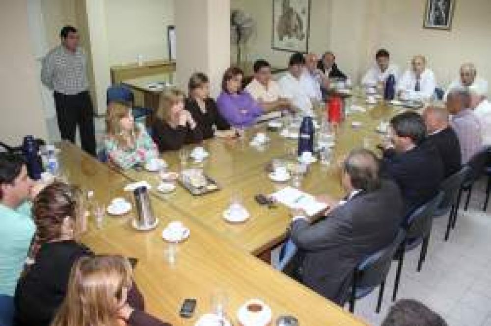 Encuentro con legisladores del bloque Justicialista