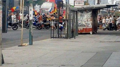 Temor en Munro: comercios cerrados y tr�nsito cortado por el sepelio del l�der de la barra de Colegiales