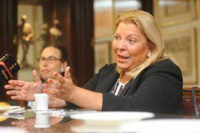 Elisa Carri�: "El peronismo se convirti� en una m�quina para crear pobres"