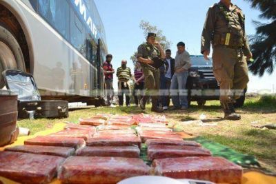 Nuevo golpe al narcotr�fico: Gendarmer�a secuestr� m�s de 30 kilos de marihuana