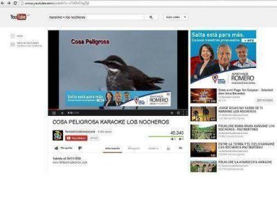 La Campa�a de Romero lleg� a Youtube, y busca desesperadamente un voto en la popular WebSite