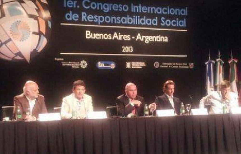 Curuchet disert� en el Congreso Internacional de Responsabilidad Social