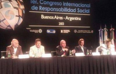 Curuchet disert� en el Congreso Internacional de Responsabilidad Social