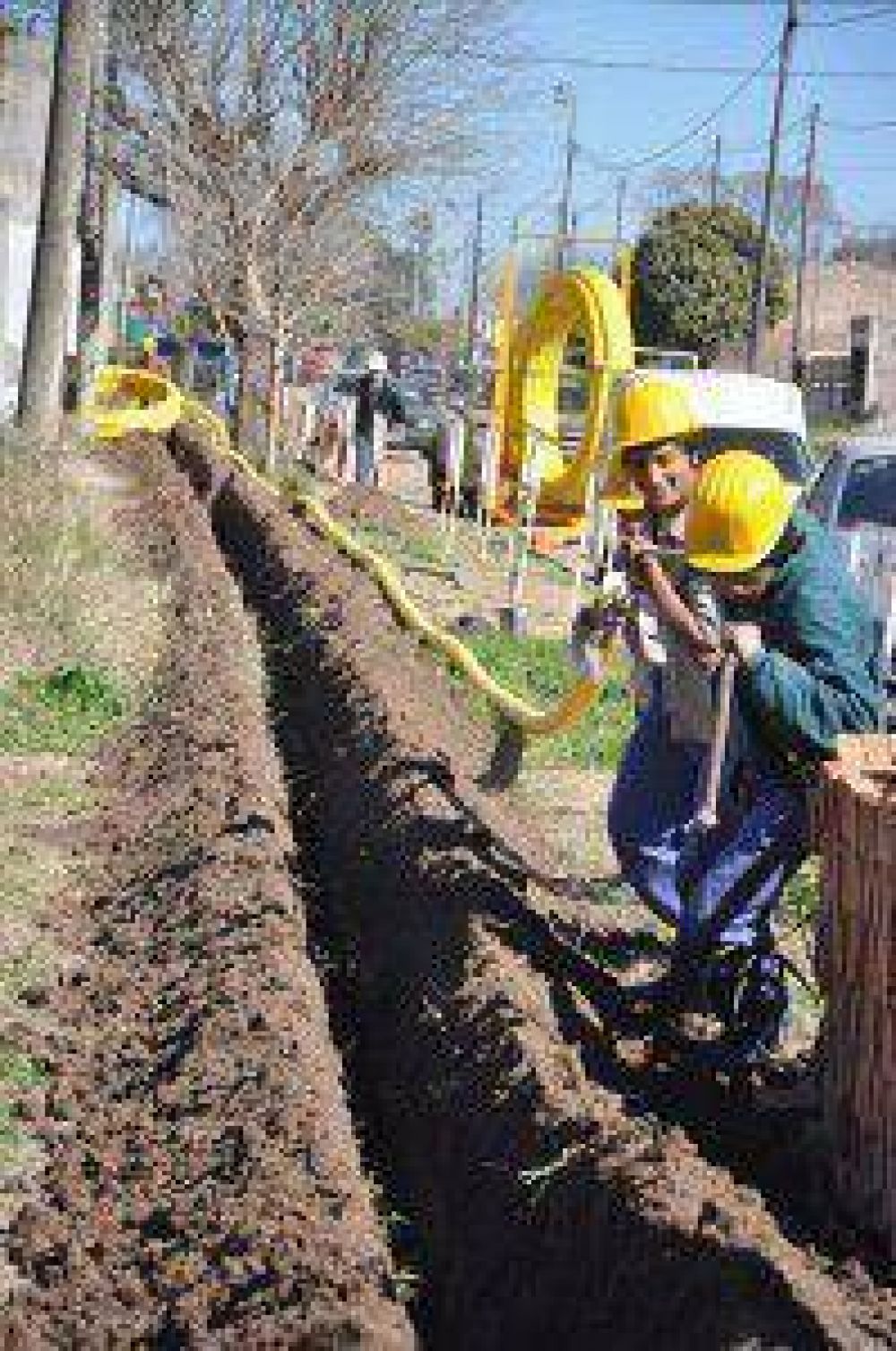 Terminaron los trabajos de red de gas natural en los barrios Federal I y III