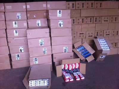 Secuestran m�s de 35 mil cartones de cigarrillos en el Paso Samor�