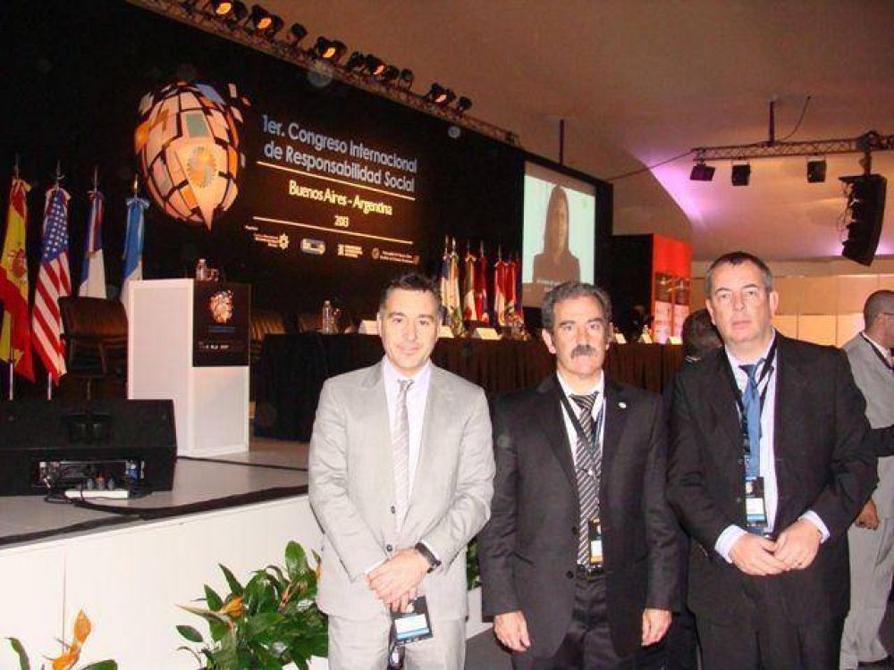 San Juli�n expuso su modelo en el Congreso Internacional de Responsabilidad Social