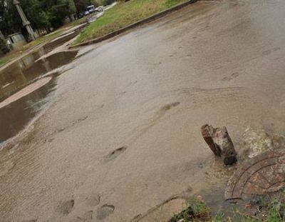 La lluvia lleg� con intensidad a m�s de treinta localidades
