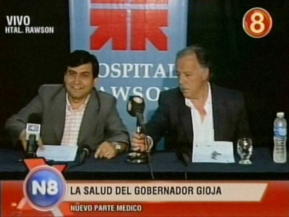 Jos� Luis Gioja sigue estable y contin�a con el proceso para dejar el respirador