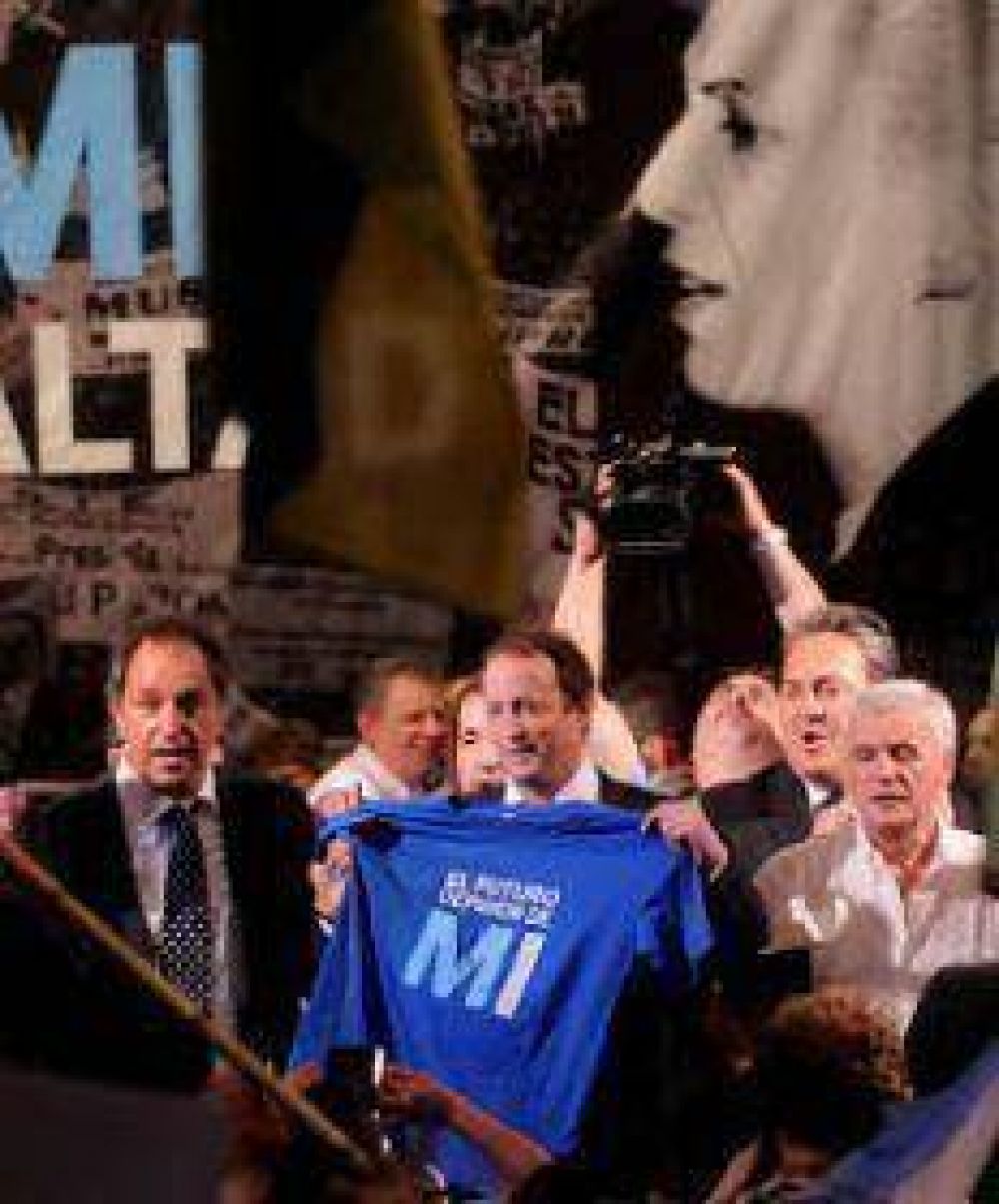 Scioli pidi� lealtad a los "nuevos derechos logrados"