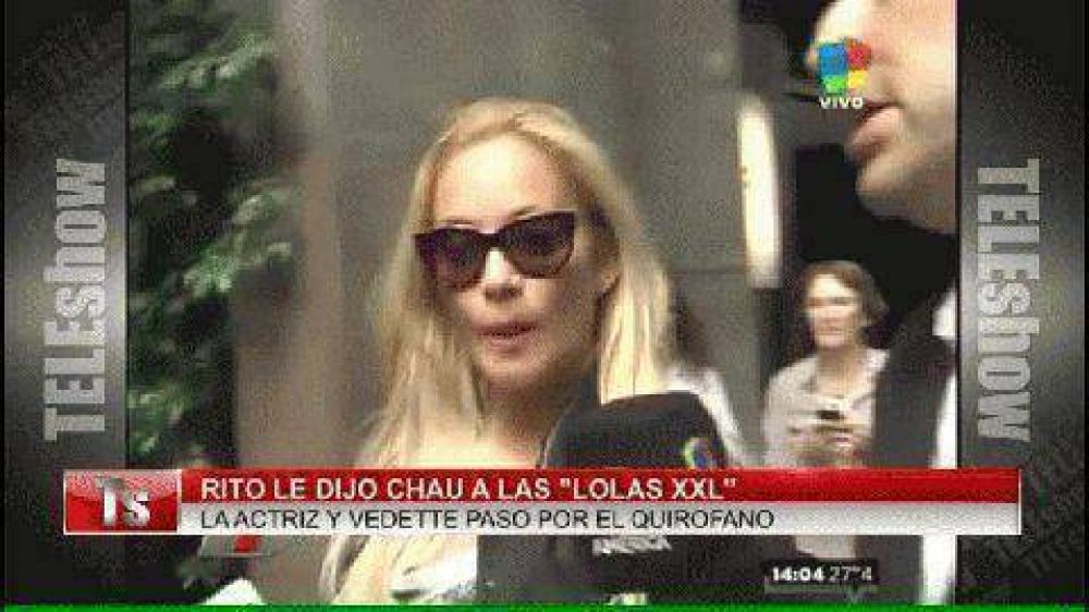 Mar�a Eugenia Rit� le dijo "chau" a las "lolas XXL"