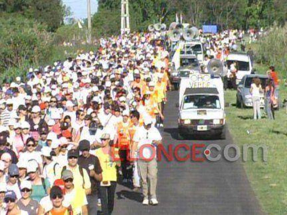 Se inicia esta tarde la peregrinaci�n que une Hasenkamp con Paran� 