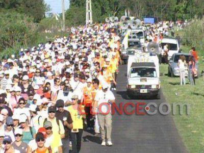 Se inicia esta tarde la peregrinaci�n que une Hasenkamp con Paran� 