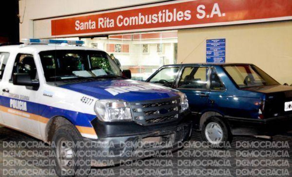 Otra vez robaron a punta de pistola en la estaci�n de servicios �Santa Rita�
