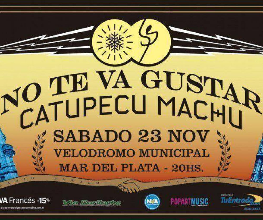 NTVG y Catupecu Machu, la combinacin perfecta en Mar del Plata!