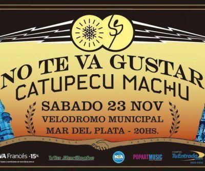 NTVG y Catupecu Machu, la combinaci�n perfecta en Mar del Plata!