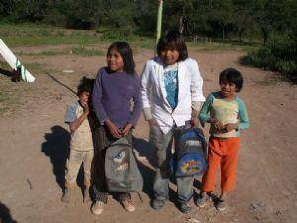 Llega hoy contingente de chicos del Impenetrable