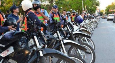 Lanzan un nuevo grupo de polic�as motorizados en Resistencia