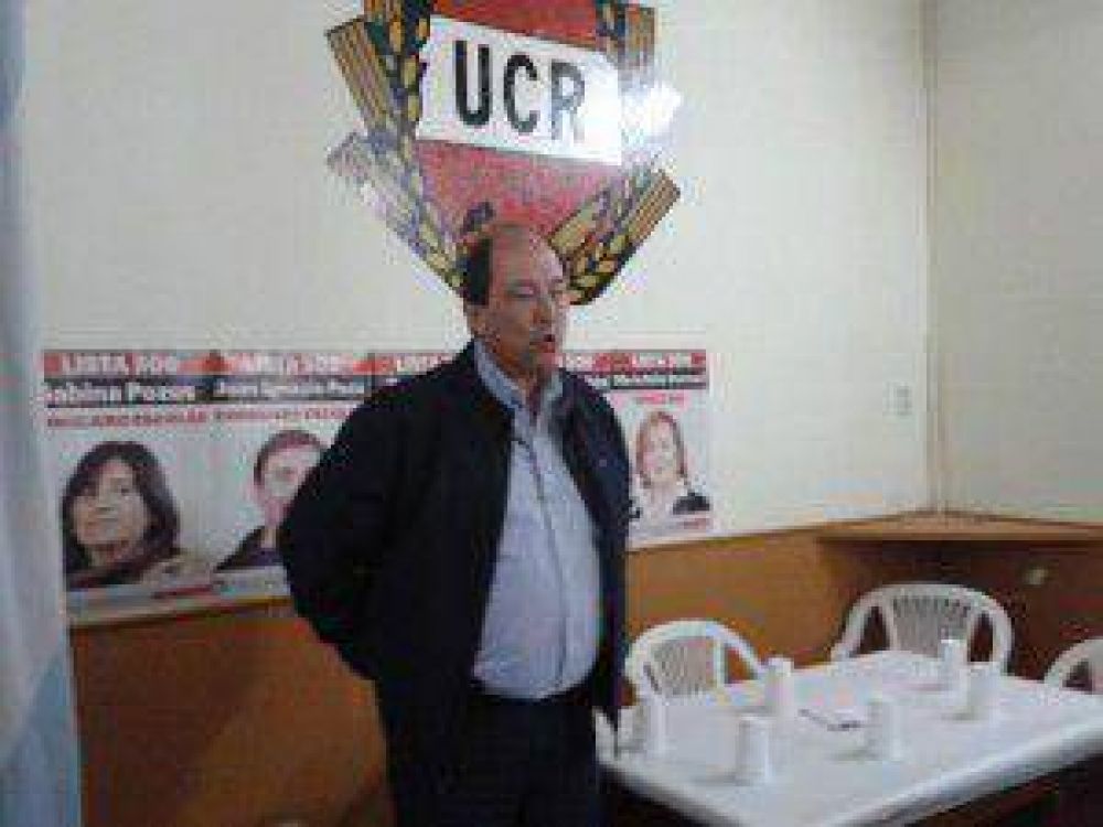 S�nz reafirm� su deseo de ser presidente de la Naci�n