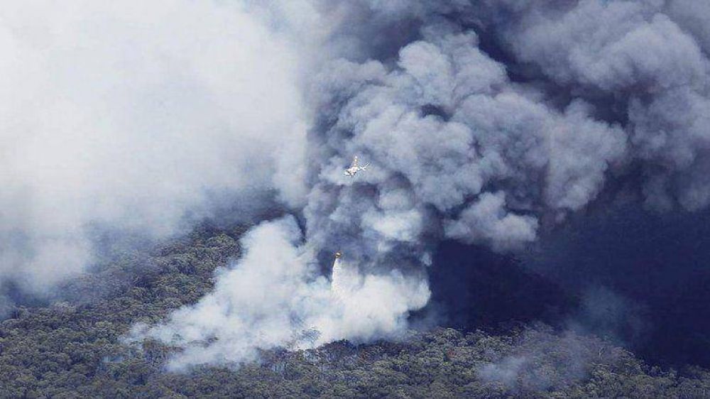 Una cadena de grandes incendios azota al sudeste de Australia