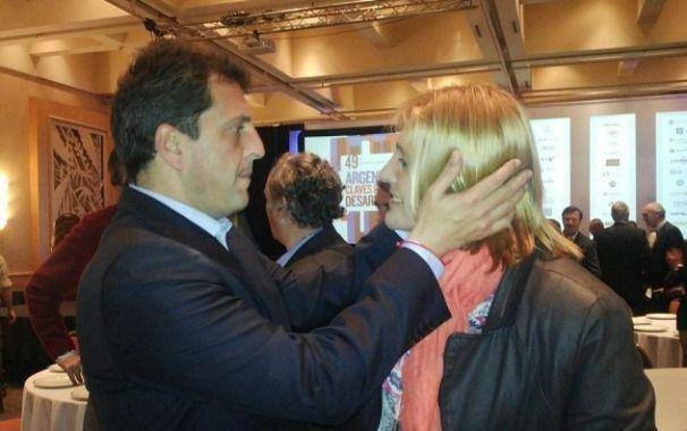 La foto m�s buscada: Vilma con Massa