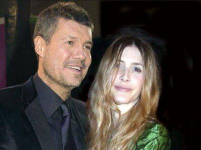 Tinelli: "Mi amor, gracias por hacerme pap� de un var�n"