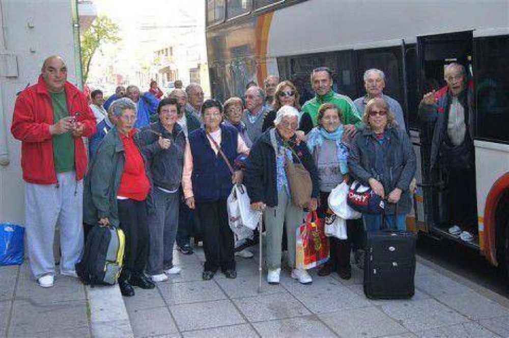 Los abuelos lujanenses regresaron de Mar del Plata
