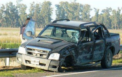 Accidente en Ruta 5 y 50