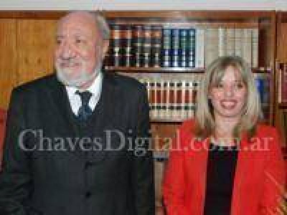 Chaves recibi� la visita del presidente de la Corte Suprema de Justicia