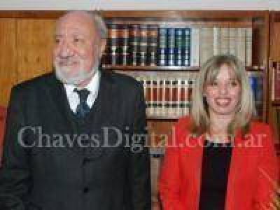 Chaves recibi� la visita del presidente de la Corte Suprema de Justicia