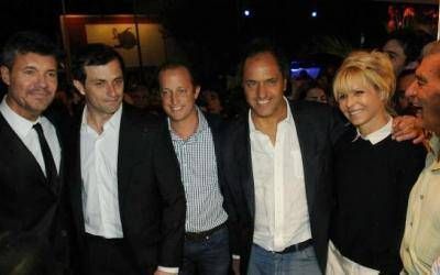 Scioli, Insaurralde y Tinelli reabrieron el cine de Bol�var