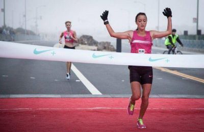 Florencia Borelli gan� el Medio Marat�n de San Francisco