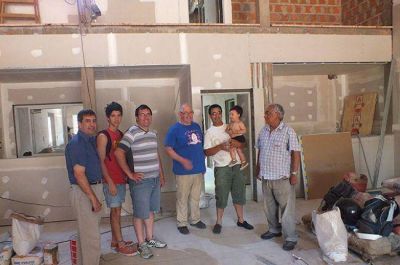 A toda marcha contin�an las obras de la nueva sede de la entidad