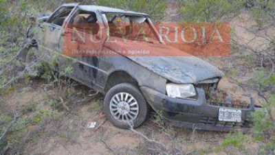 Salv� su vida de milagro tras un espectacular vuelco en ruta 38