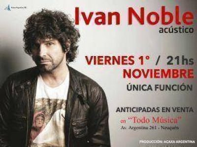 Iv�n Noble, festeja 20 a�os de carrera en Neuqu�n