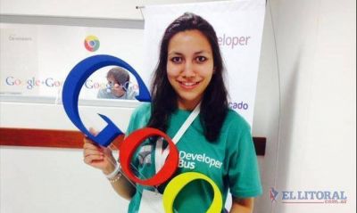 Convocada por Google, correntina desarroll� una red social para Pymes