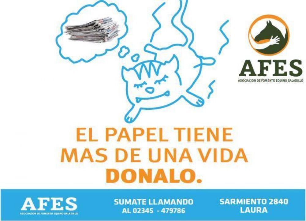 Campa�a de acopio de papel