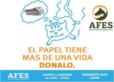 Campa�a de acopio de papel