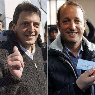 No tan distintos: Massa e Insaurralde con campa�a id�ntica