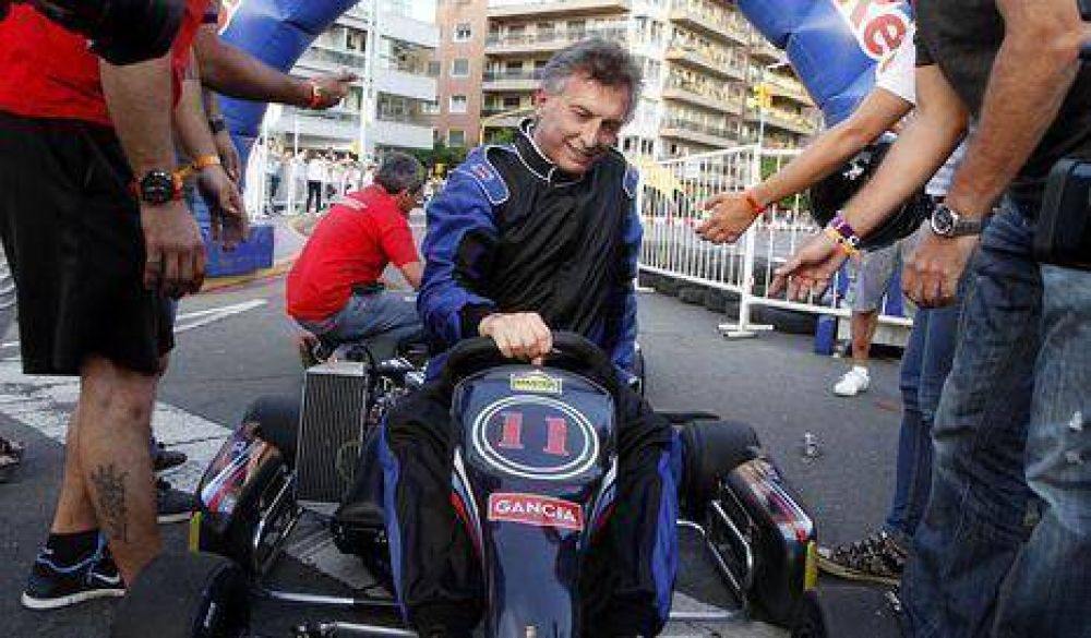 Macri asisti� al Master de Pilotos