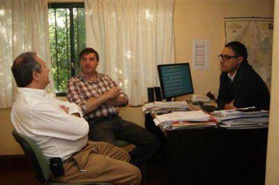 Luciani se reuni� con el nuevo titular de la exCurtarsa