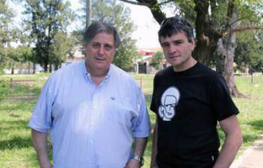 Zabaleta y Collia avanzan en la concreci�n de la Unidad de Salud para Hurlingham