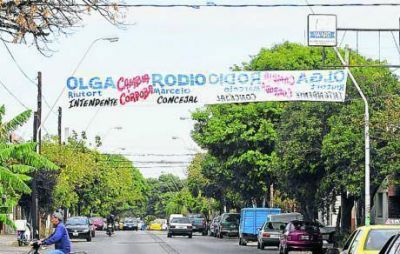 Crece la cantidad de multas a los partidos pol�ticos por ensuciar la ciudad